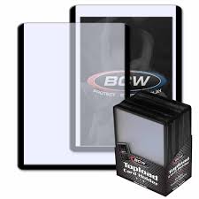 3x4 TopLoad Card Holder Black Border